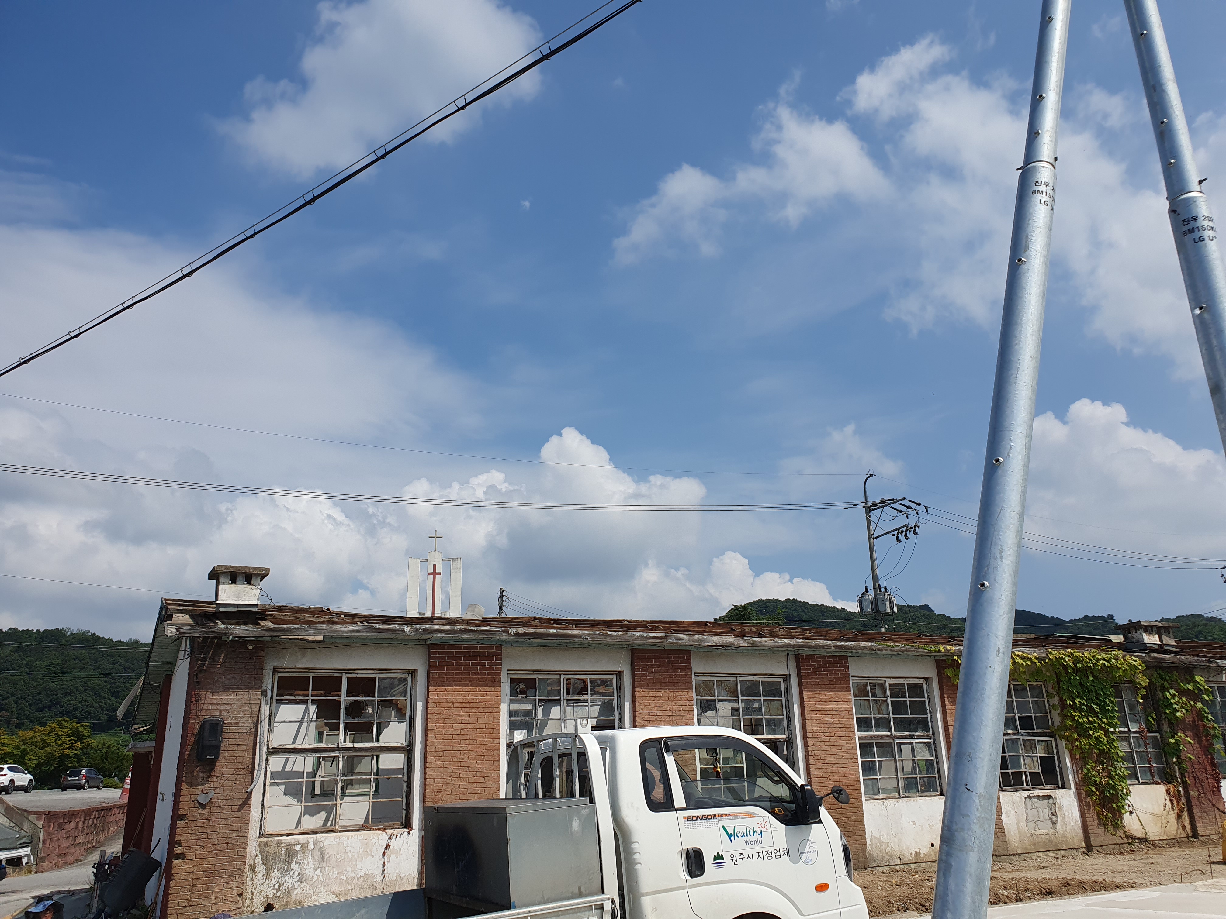 석면해체 제거 작업 후